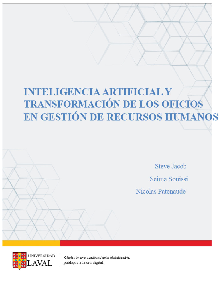 IA en Recursos Humanos: Transformación y Retos | PDF | Inteligencia ...