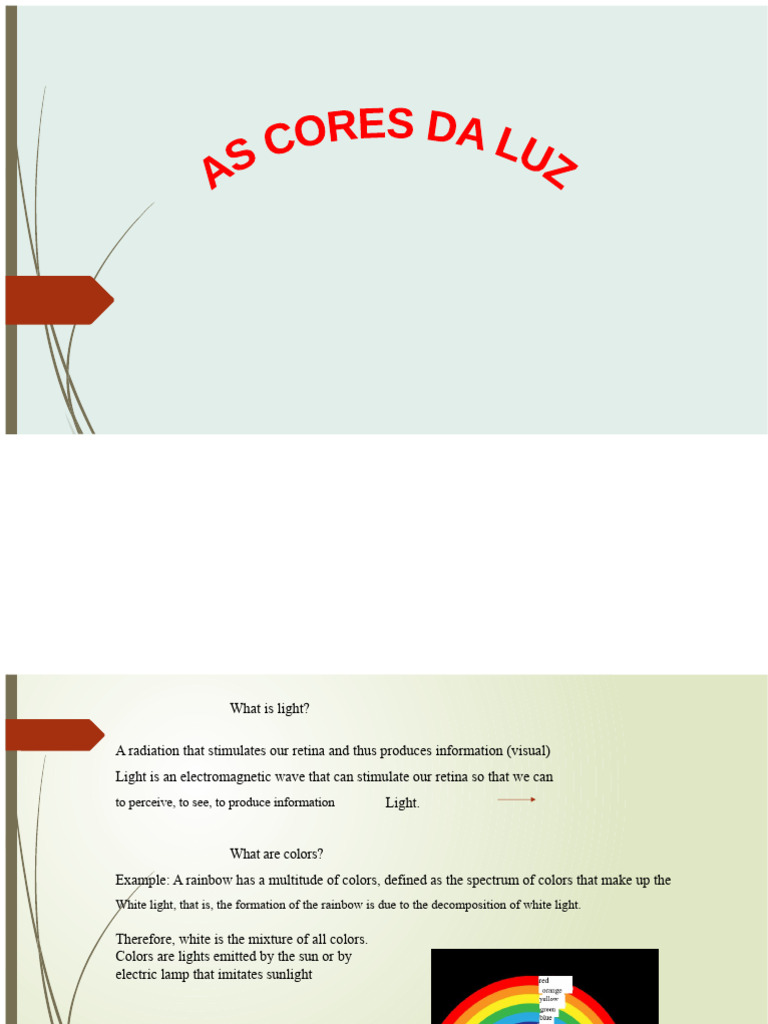 Understanding Light and Color Basics | PDF | Light | Color