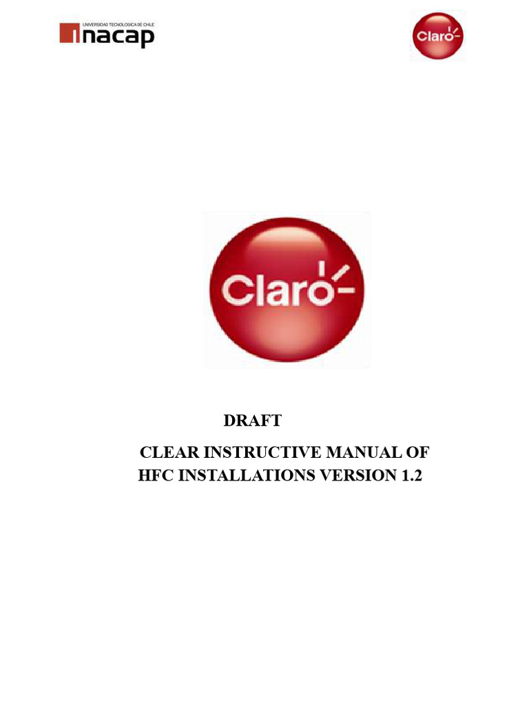 HFC Installation Manual Version 1.2 | PDF | Computer Network | Coaxial ...