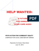 FACE Home Care Aide Report FINAL