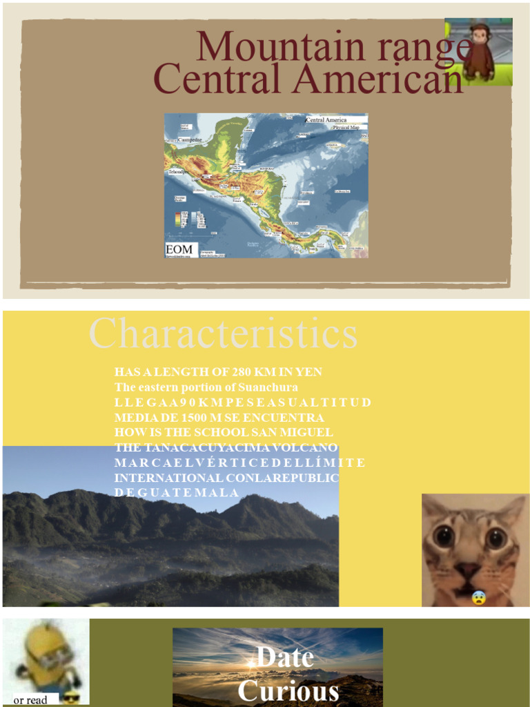 Central American Mountain Range | PDF
