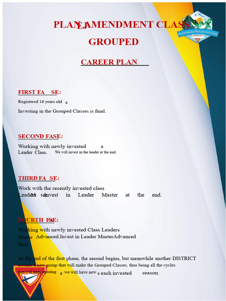 Grouped Class Planning | PDF