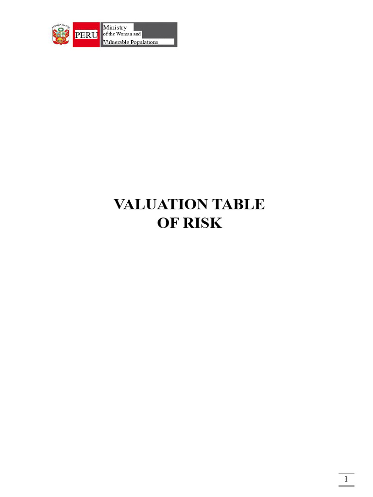 Risk Valuation for Child Protection | PDF | Adolescence | Violence
