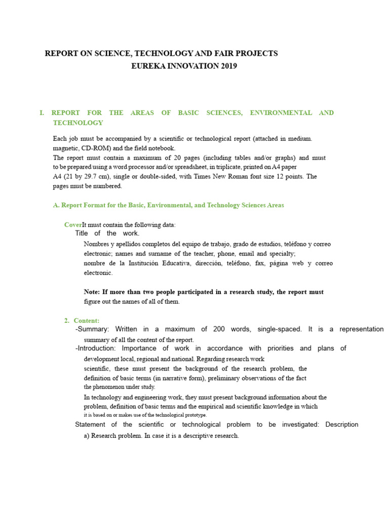 Science Fair Project Report | PDF | Hypothesis | Information