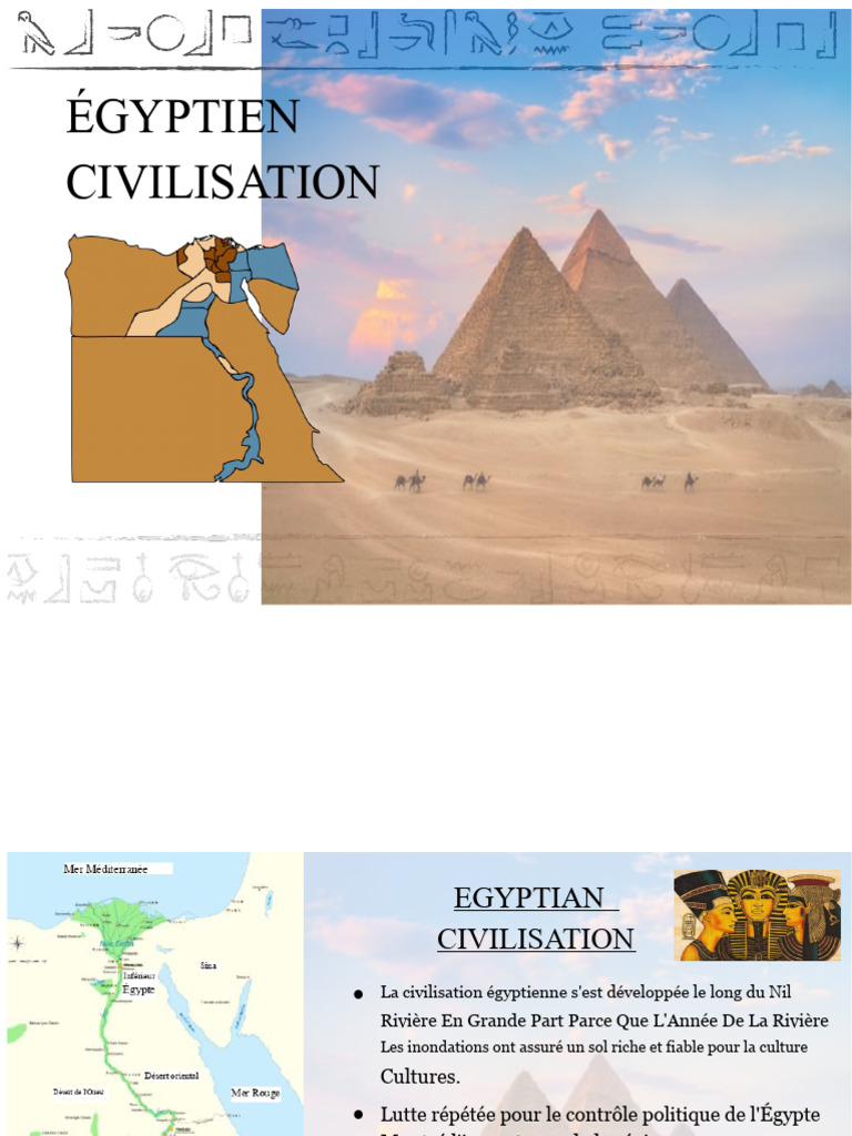 Civilisation égyptienne et pyramides | PDF | Égypte antique | Le Caire