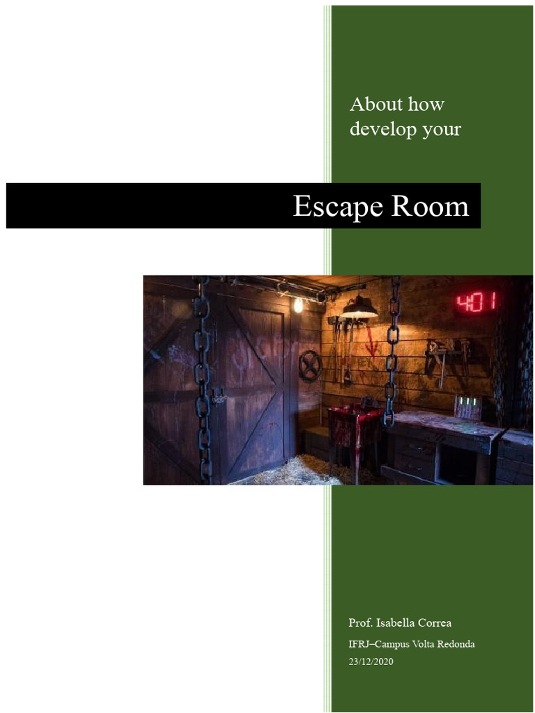Create Your Own Escape Room Guide | PDF