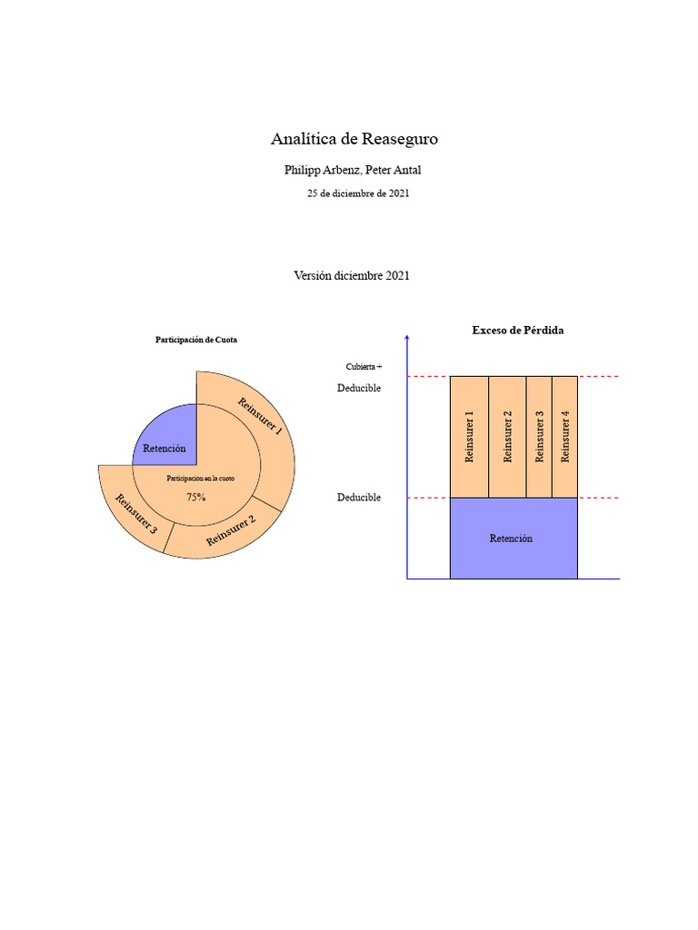 Analítica de Reaseguro Philipp Arbenz, Peter Antal | PDF | Reaseguro ...