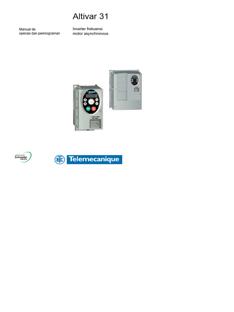 Manual Lengkap Atv31 BR | PDF