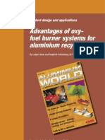 Metals Advantages Oxy Fuel Burner Systems Aluminium Recycling