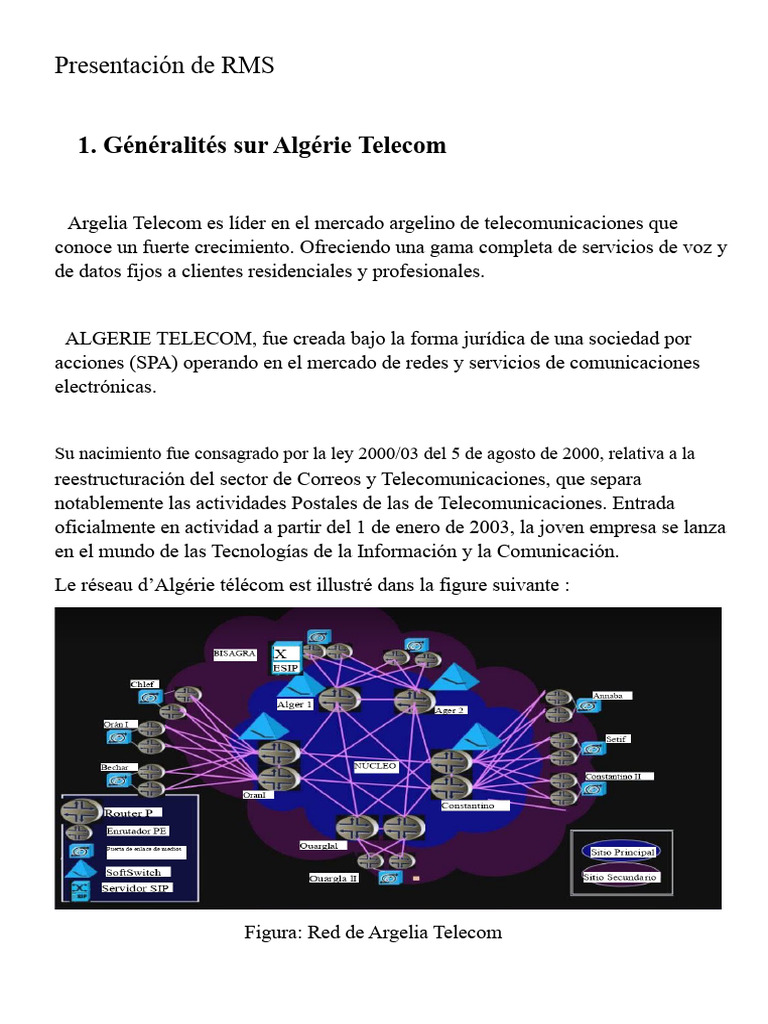 Presentación de RMS | PDF | Enrutador (Computación) | Redes