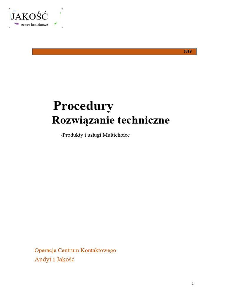 Podręcznik Procedur Zaktualizowany11-099 | PDF