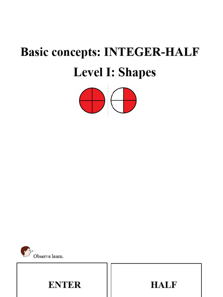 Understanding Halves: Basic Concepts | PDF