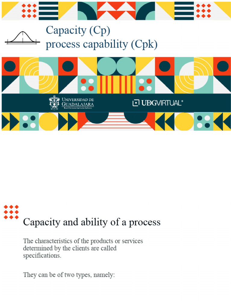 Capacity (CP) and Capability (CPK) - Presentation - LAO | PDF ...
