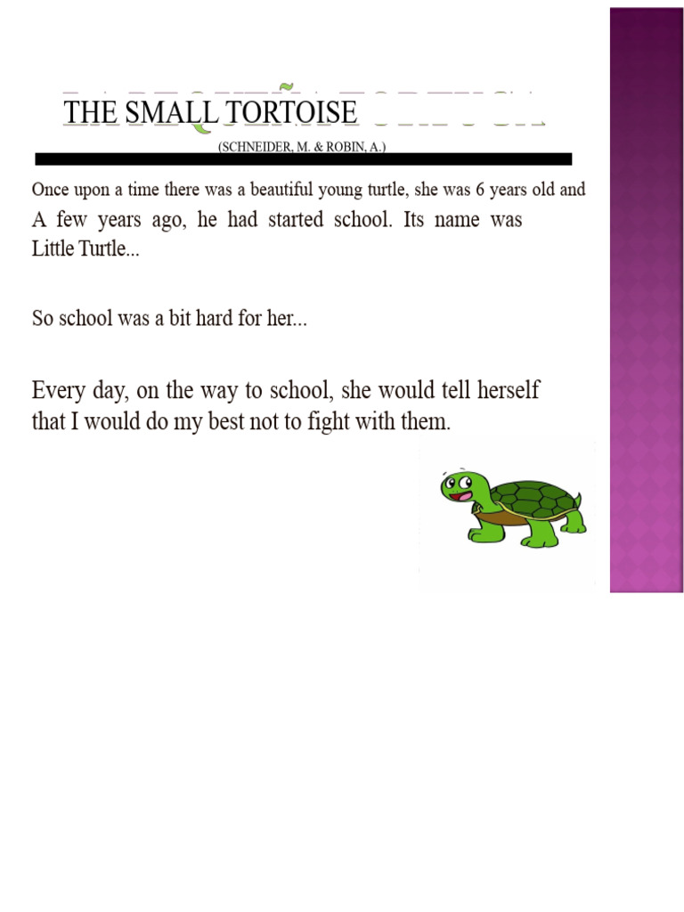 Little Turtle's Anger Management Lesson | PDF
