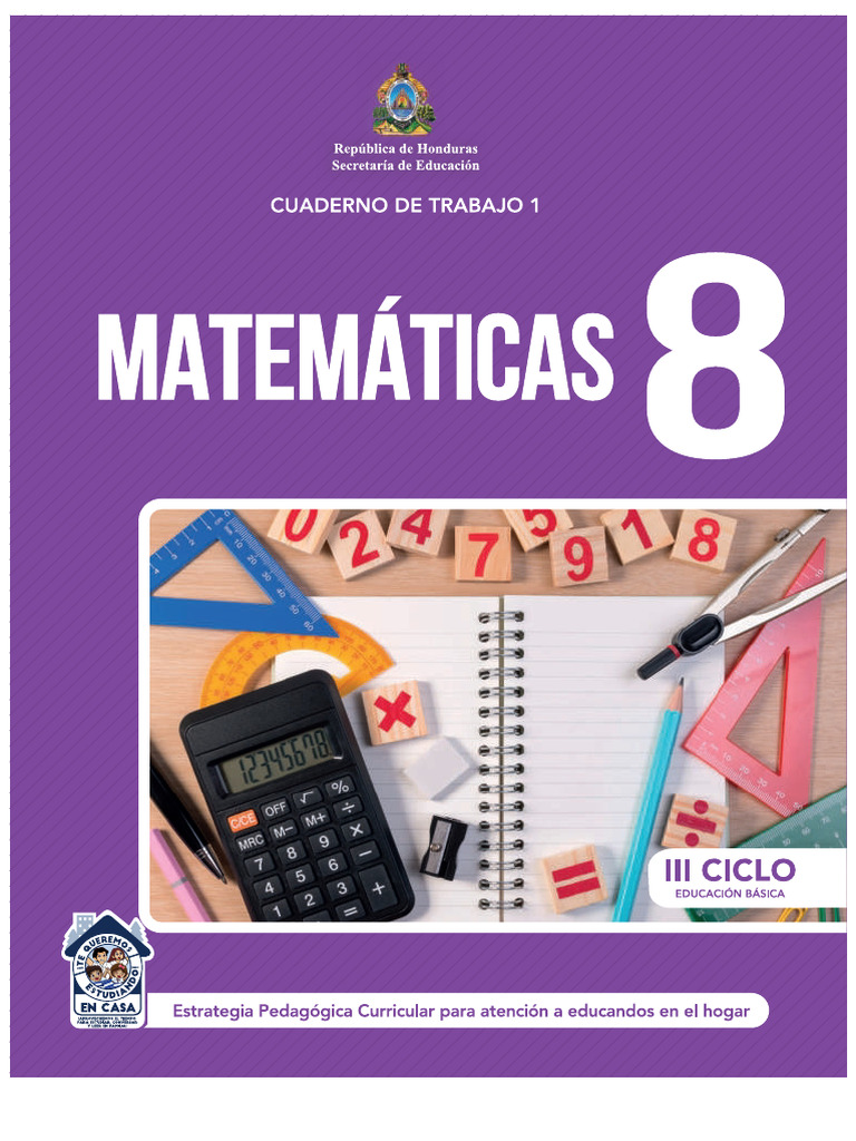 Eighth Grade Math Workbook for COVID-19 | PDF | Equations | Polynomial