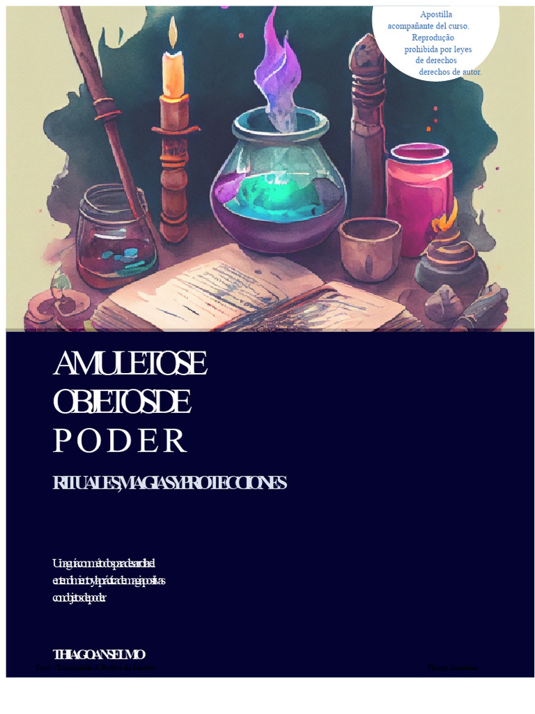 Magia y Objetos de Poder: Guía Práctica | PDF | Tarot | Arcanos Mayores