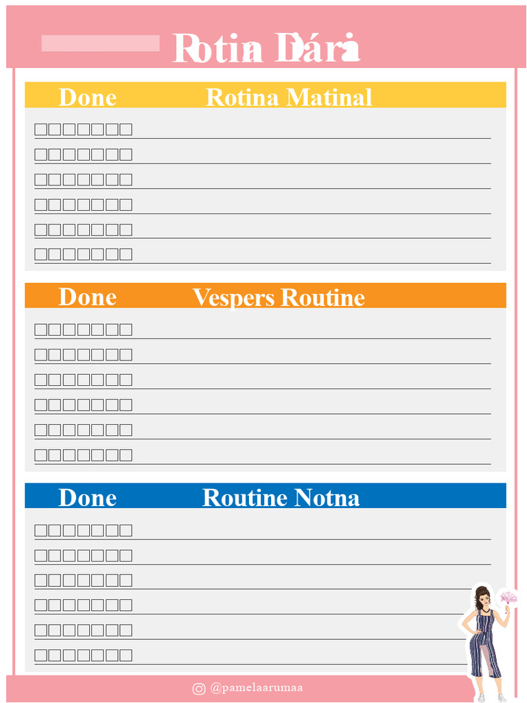 Daily Routine PDF | PDF