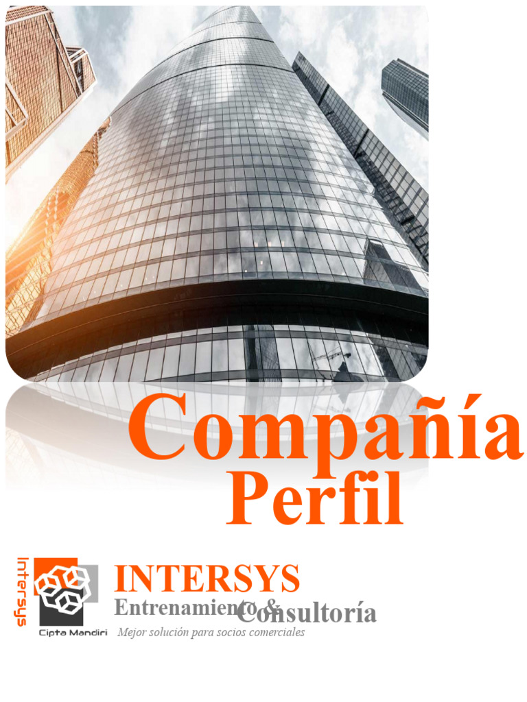 Perfil de La Empresa para Consultor ISO | PDF | Calidad (comercial ...