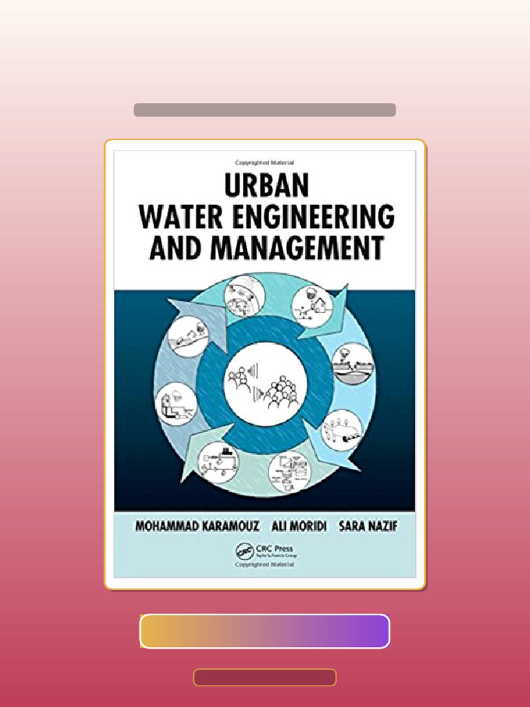 Test Bank of Urban Water Engineering and Management 1st Karamouz eBook ...
