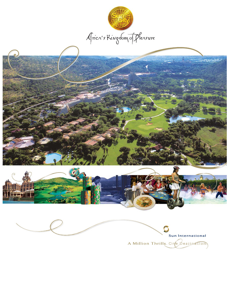 Experiencias únicas en Sun City Resort | PDF | Recurso | Hotel