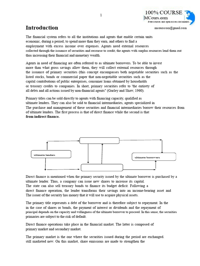 Understanding Financial Markets Basics | PDF | Risk Aversion | Option ...