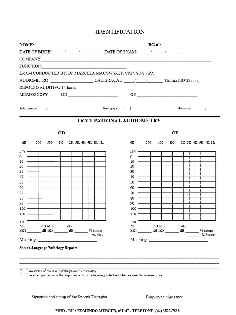 MHD Audiometry | PDF | Decibel | Medical Specialties