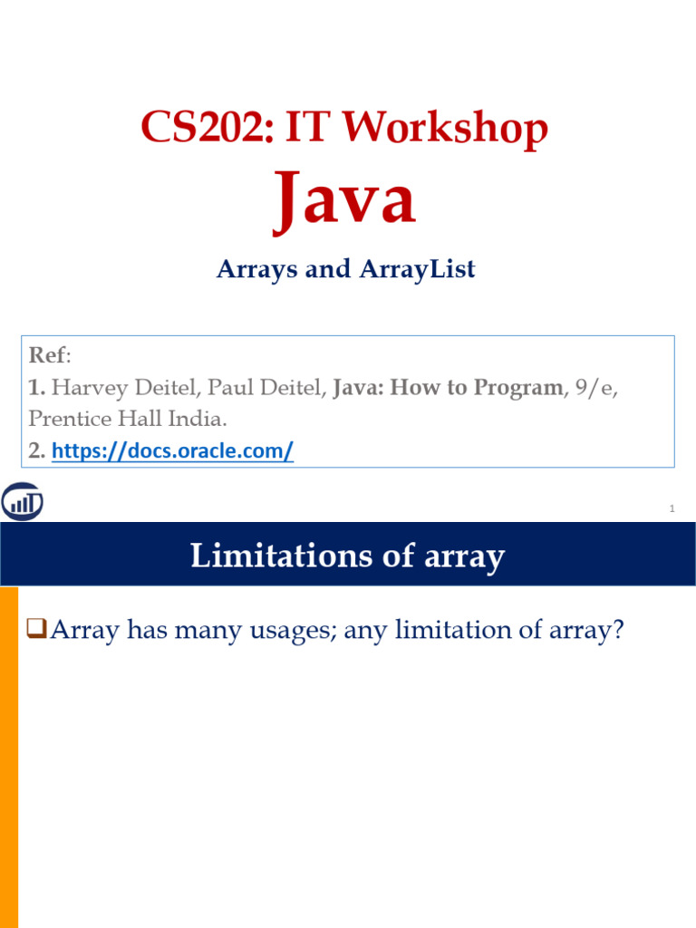 Lecture 8 ArrayList_Wrapperclass | PDF | Integer (Computer Science ...