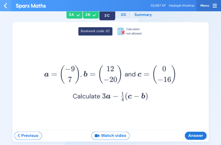 Math Problem: Calculate 3a - 4(c - b) | PDF