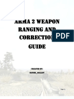 Arm A 2 Weapon Ranging and Correction Guide