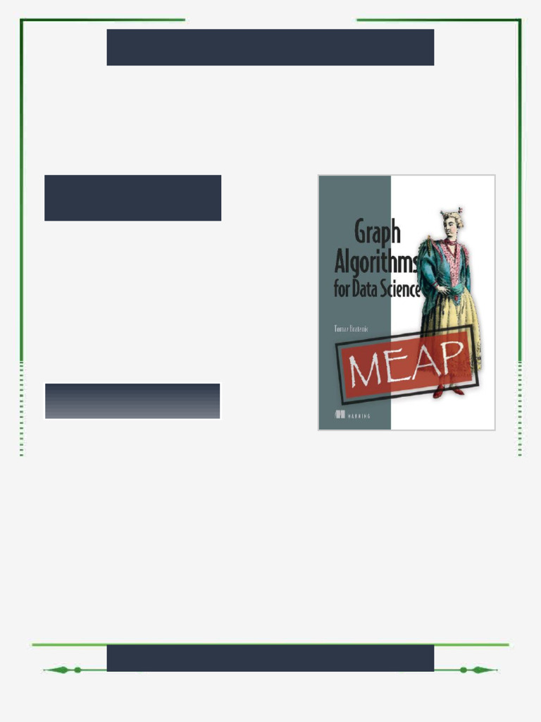 Graph Algorithms for Data Science MEAP v7 Tomaž Bratanič eBook ...
