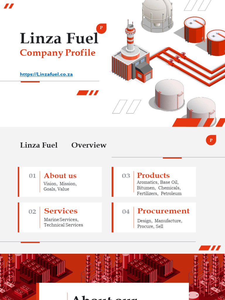 Linza Fuel Company Overview and Services | PDF | Petroleum | Business