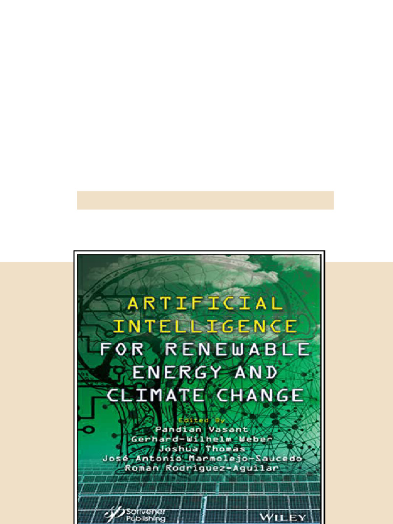 (Ebook) Artificial Intelligence for Renewable Energy and Climate Change ...