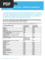 Cambridge IGCSE Subject Codes 2025 | PDF