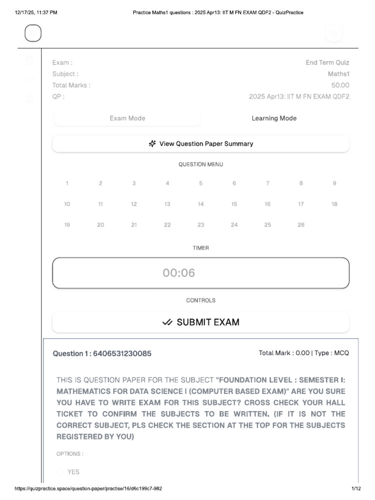 QP 1 2025 | PDF