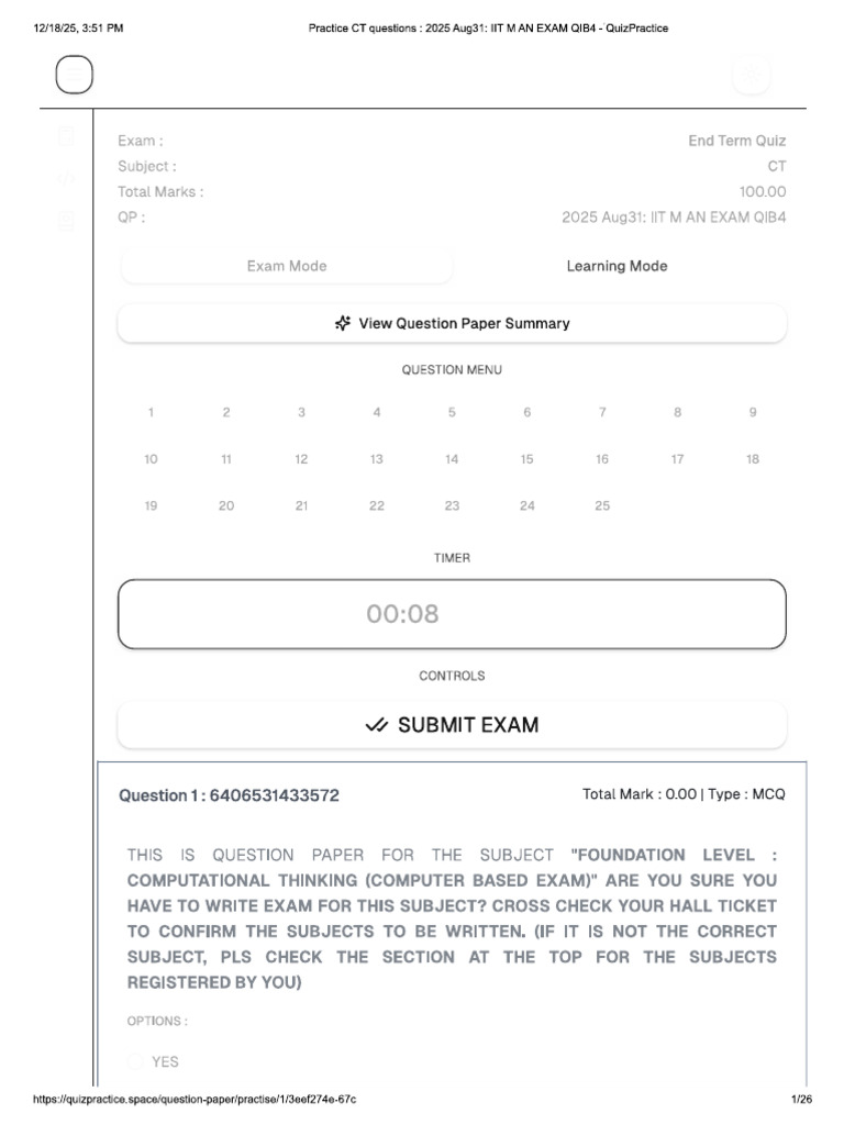 CT 1 | PDF