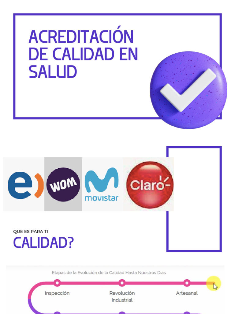 Acreditación de Calidad en Salud | PDF | Calidad (comercial) | Cuidado ...
