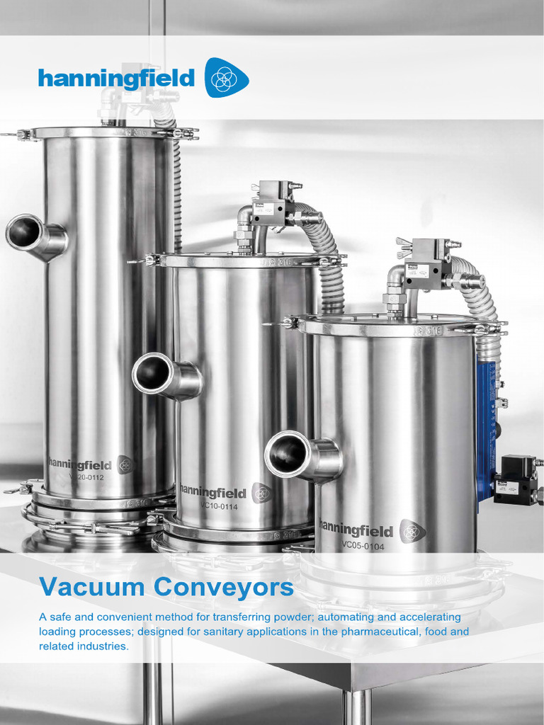 Hanningfield Uni-Vac Vacuum Conveyors | PDF
