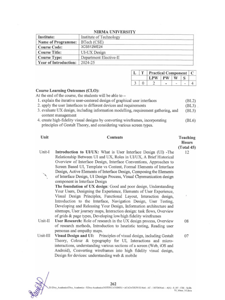 3cs512me24 Ui Ux Design | PDF