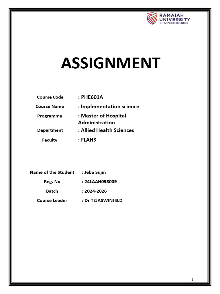 SWOC NTEP Assignment | PDF | Tuberculosis | Health Care