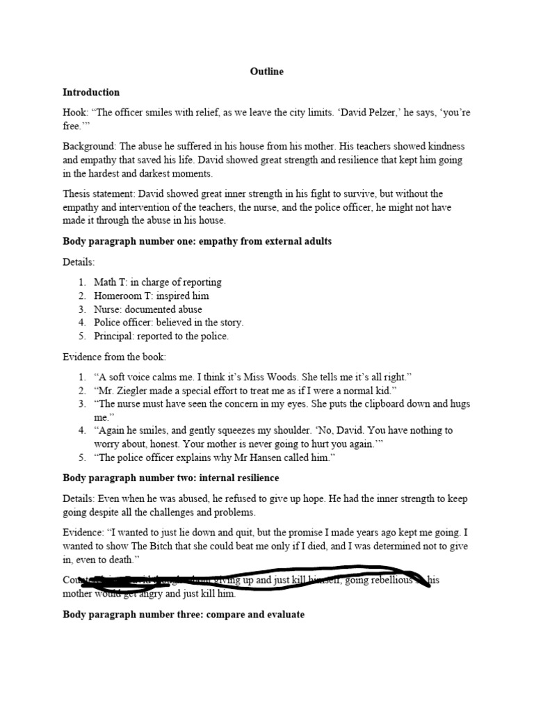 Outline a Child Called It_edited PDF