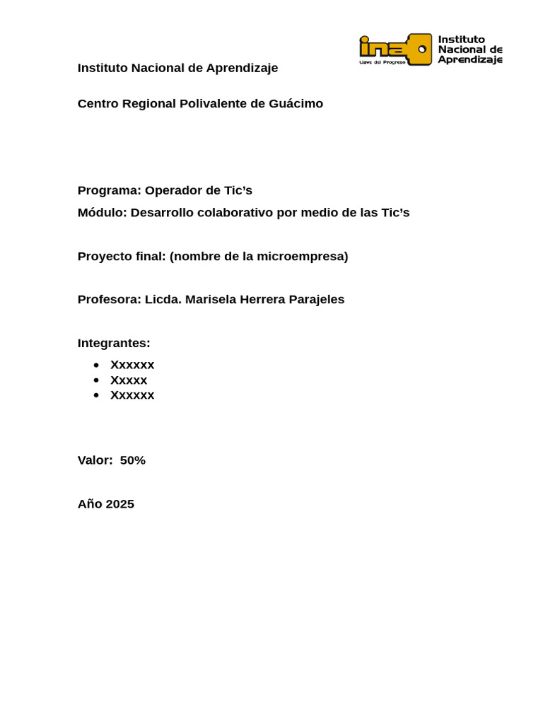 Machote de Portada | PDF