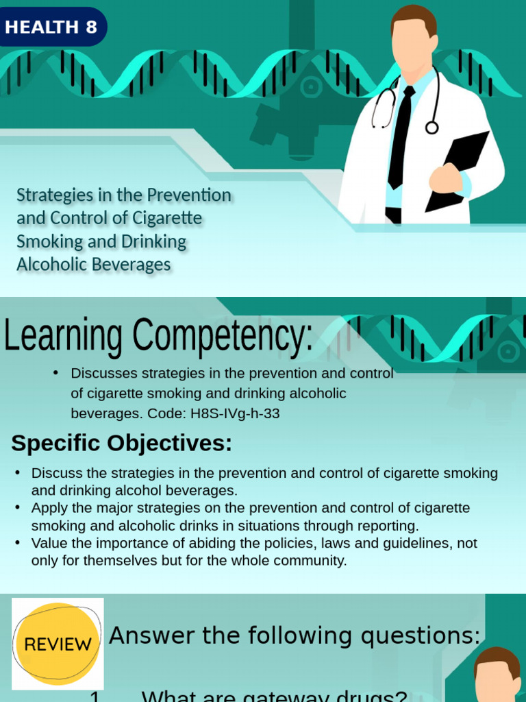 Preventing Cigarette and Alcohol Use Strategies | PDF | Tobacco Smoking ...