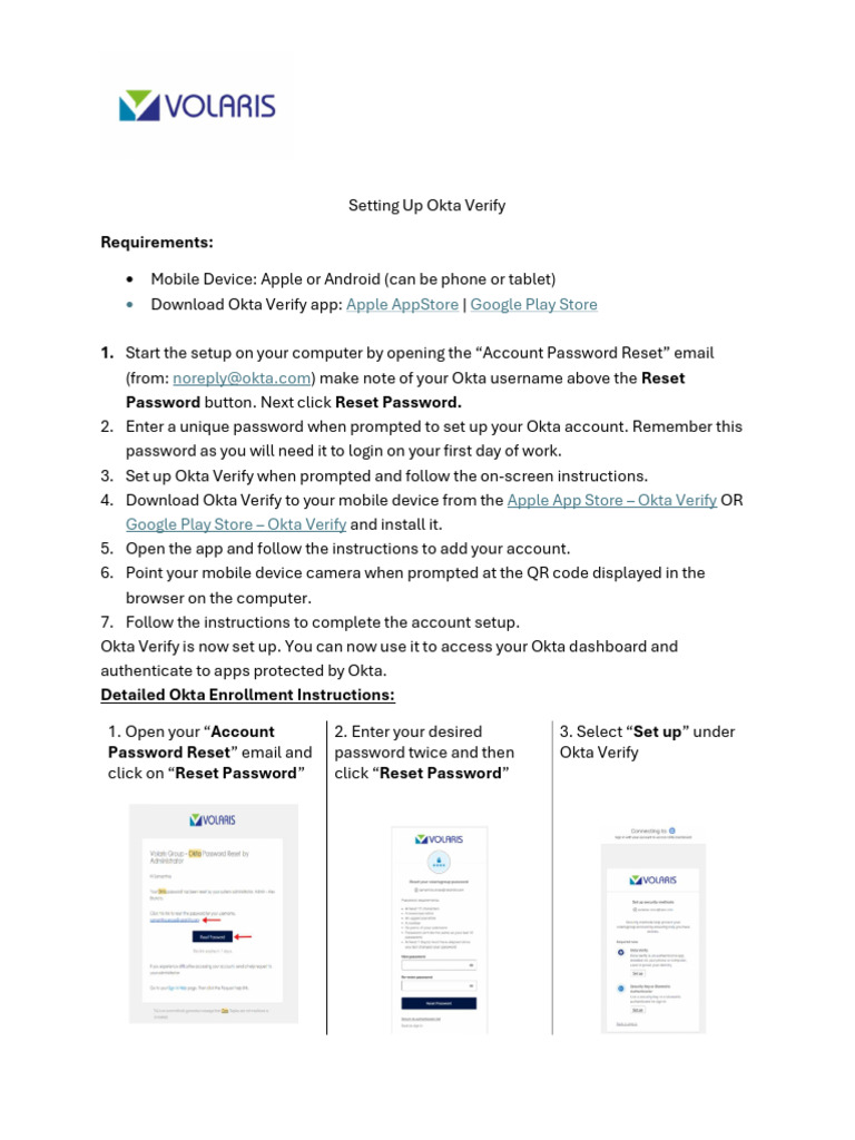 Setting Up Okta Verify Guide | PDF