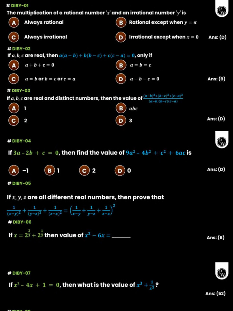 Basic Mathematics Diby | PDF