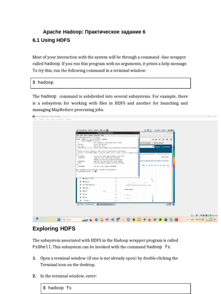 HDFS and Sqoop Data Import Guide | PDF | Apache Hadoop | Software ...