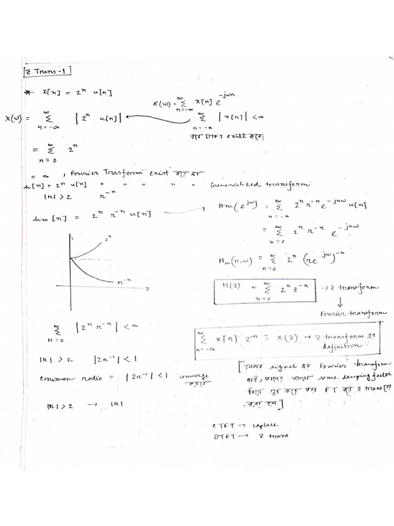 Z Transform | PDF