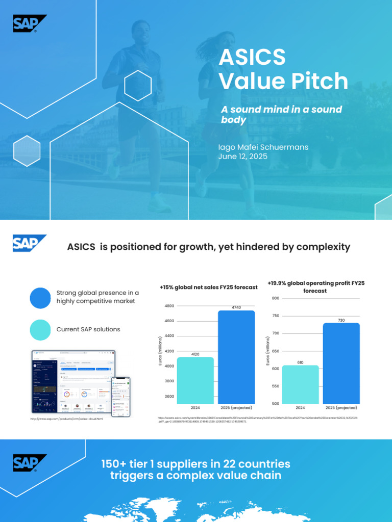 Blue and White Modern Technology Pitch Deck Presentation | PDF | Supply ...