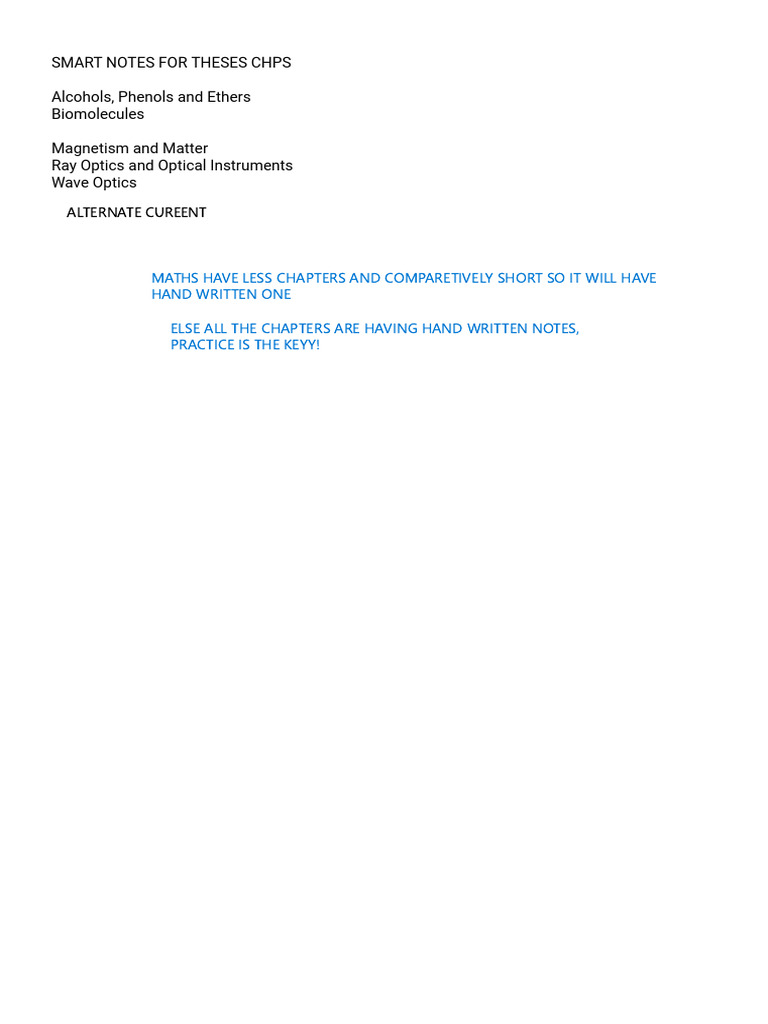 Smart Notes Info | PDF