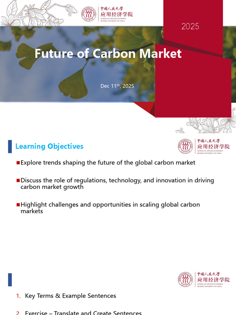 Chapter+6+Future+of+Carbon+Market 1 | PDF | Emissions Trading ...