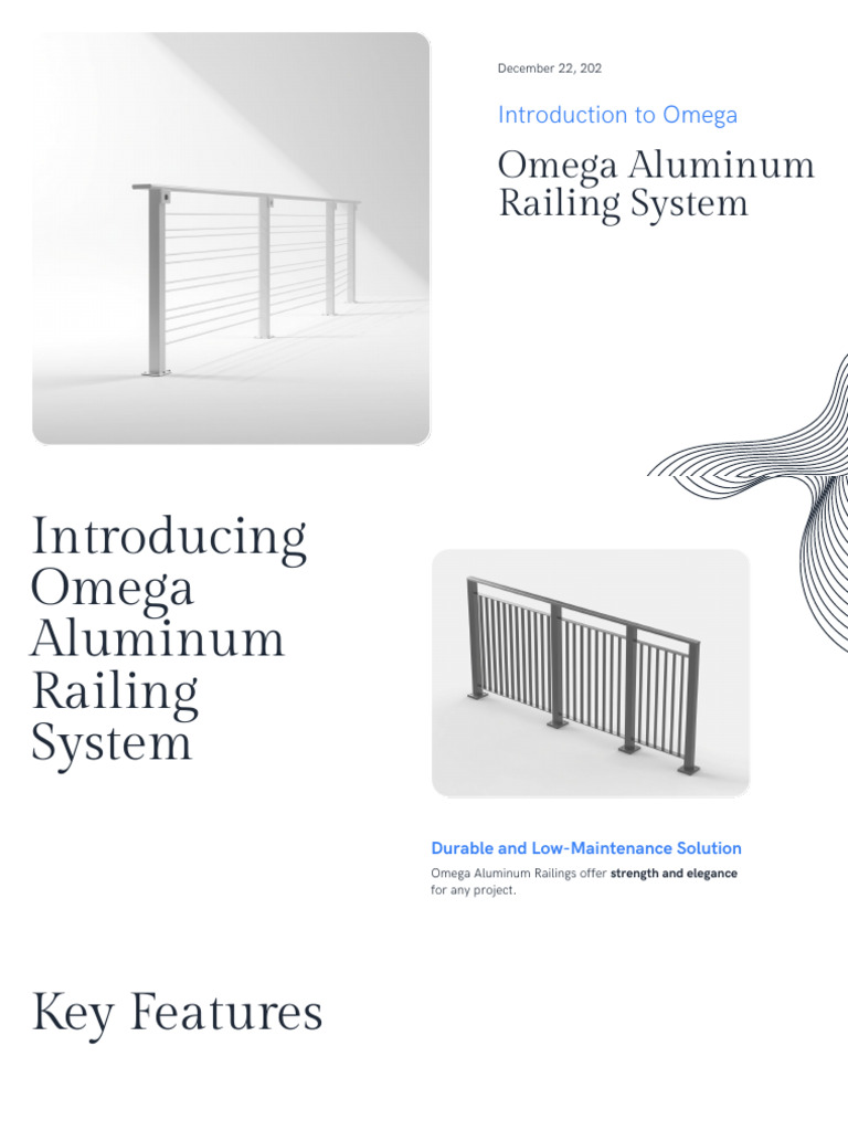 Presentation - Omega Aluminum Railing System (3) | PDF